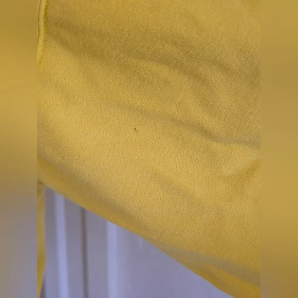 Vintage Yves Saint Laurent Yellow Sweater with Multicolor Stars - Picture 14 of 15